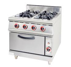 4Burner Gas Range with Oven